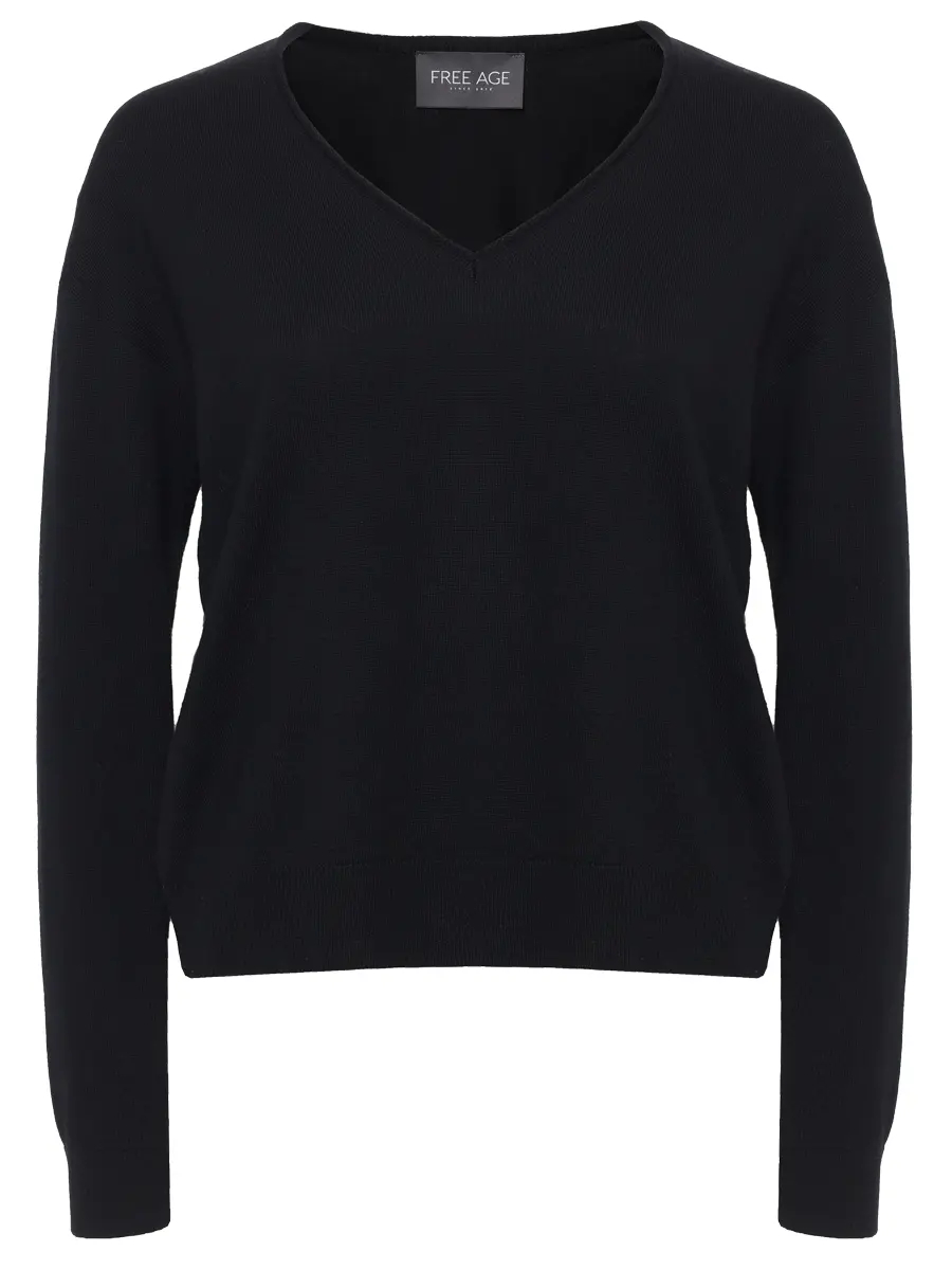 Пуловер шерстяной