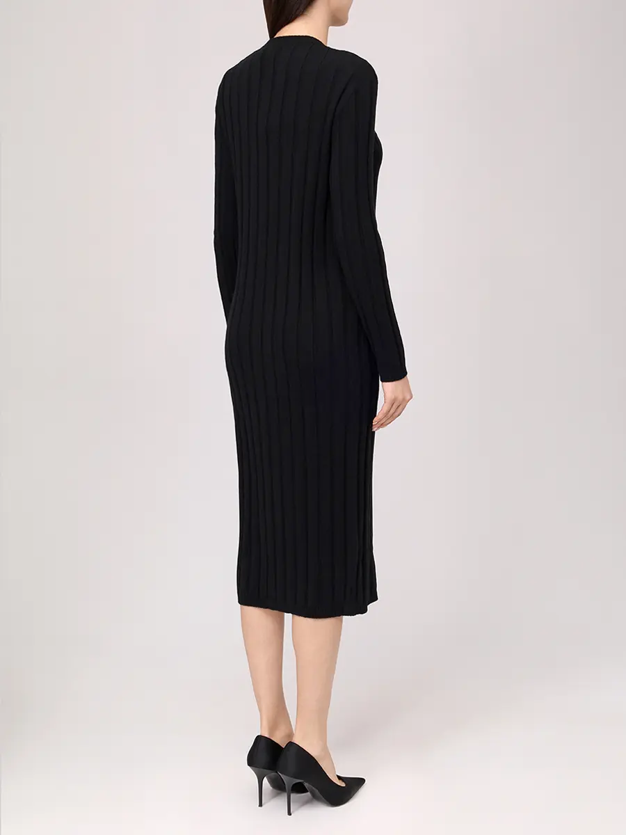 Платье шерстяное