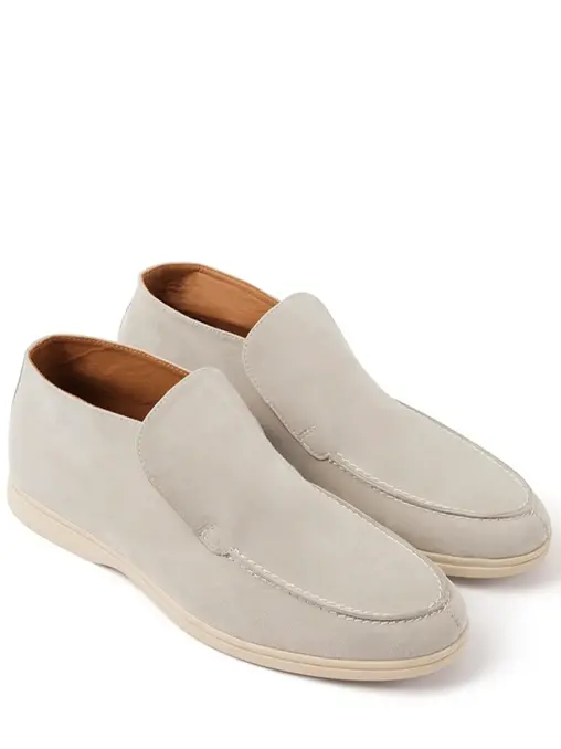 Лоферы замшевые PONZA