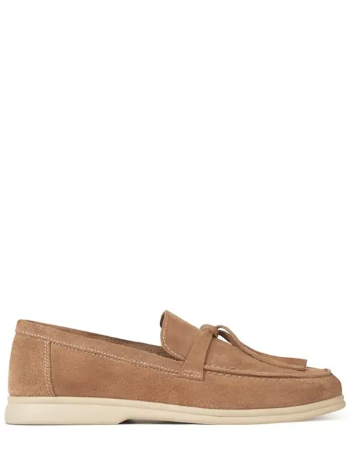 Лоферы замшевые PONZA