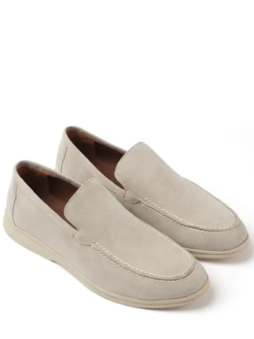 Лоферы замшевые PONZA