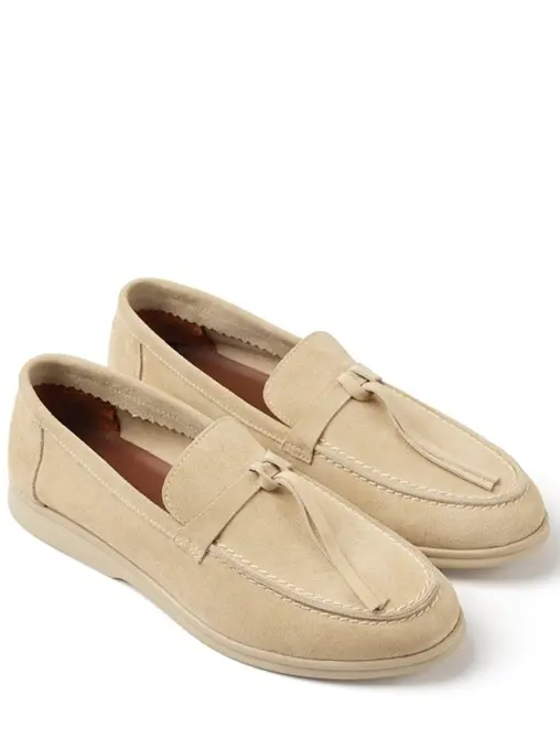 Лоферы замшевые PONZA