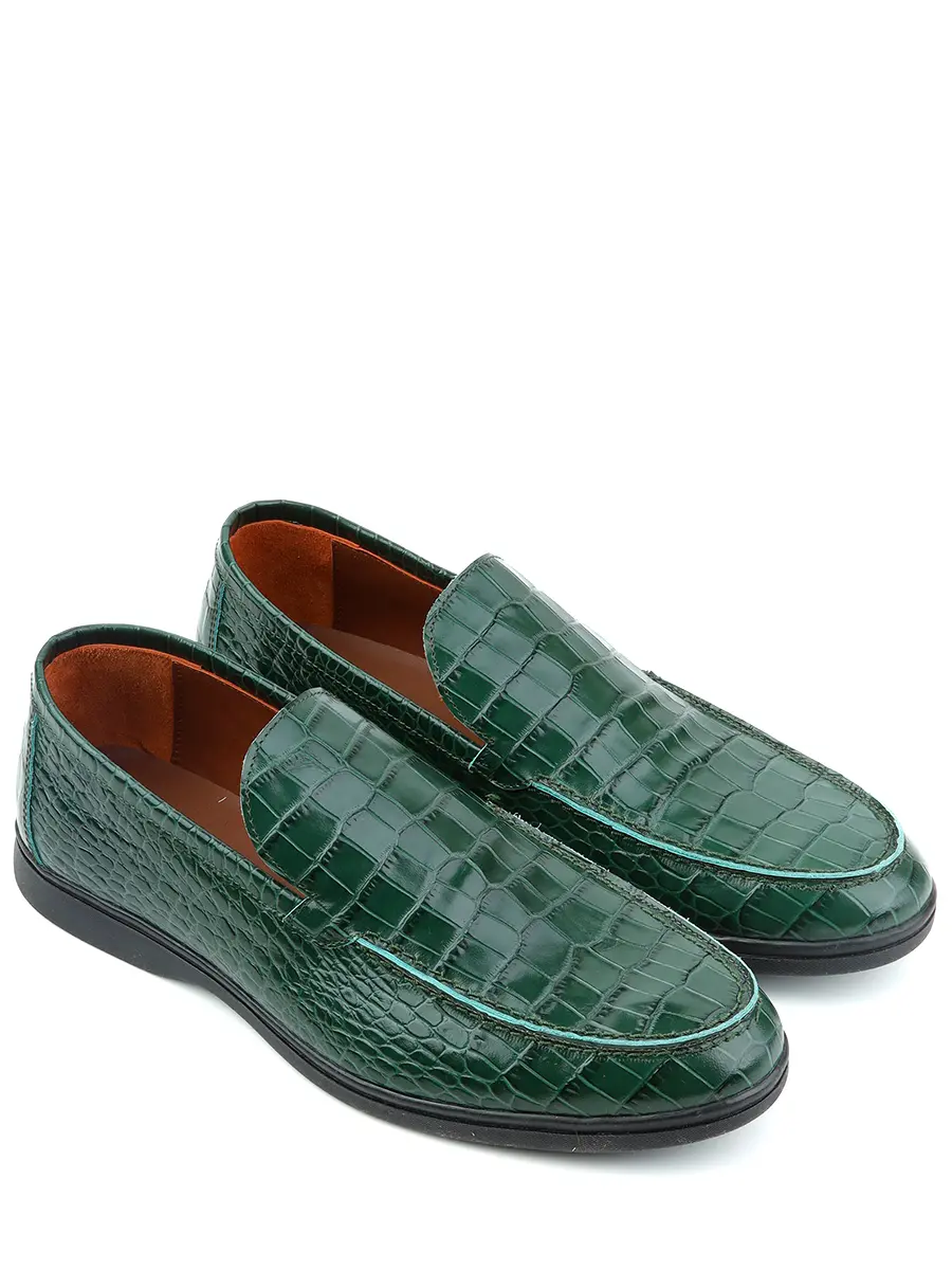 Лоферы кожаные