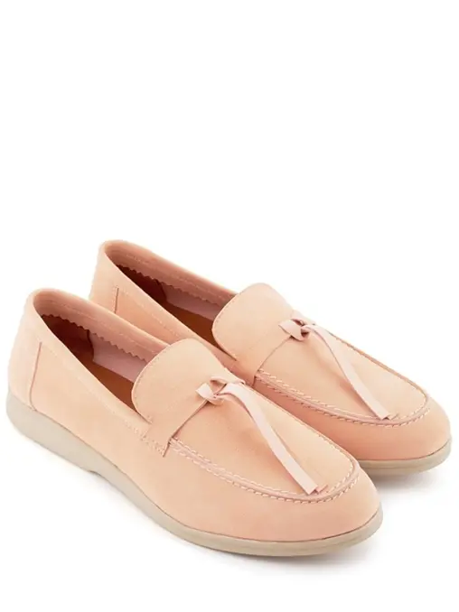 Лоферы замшевые PONZA