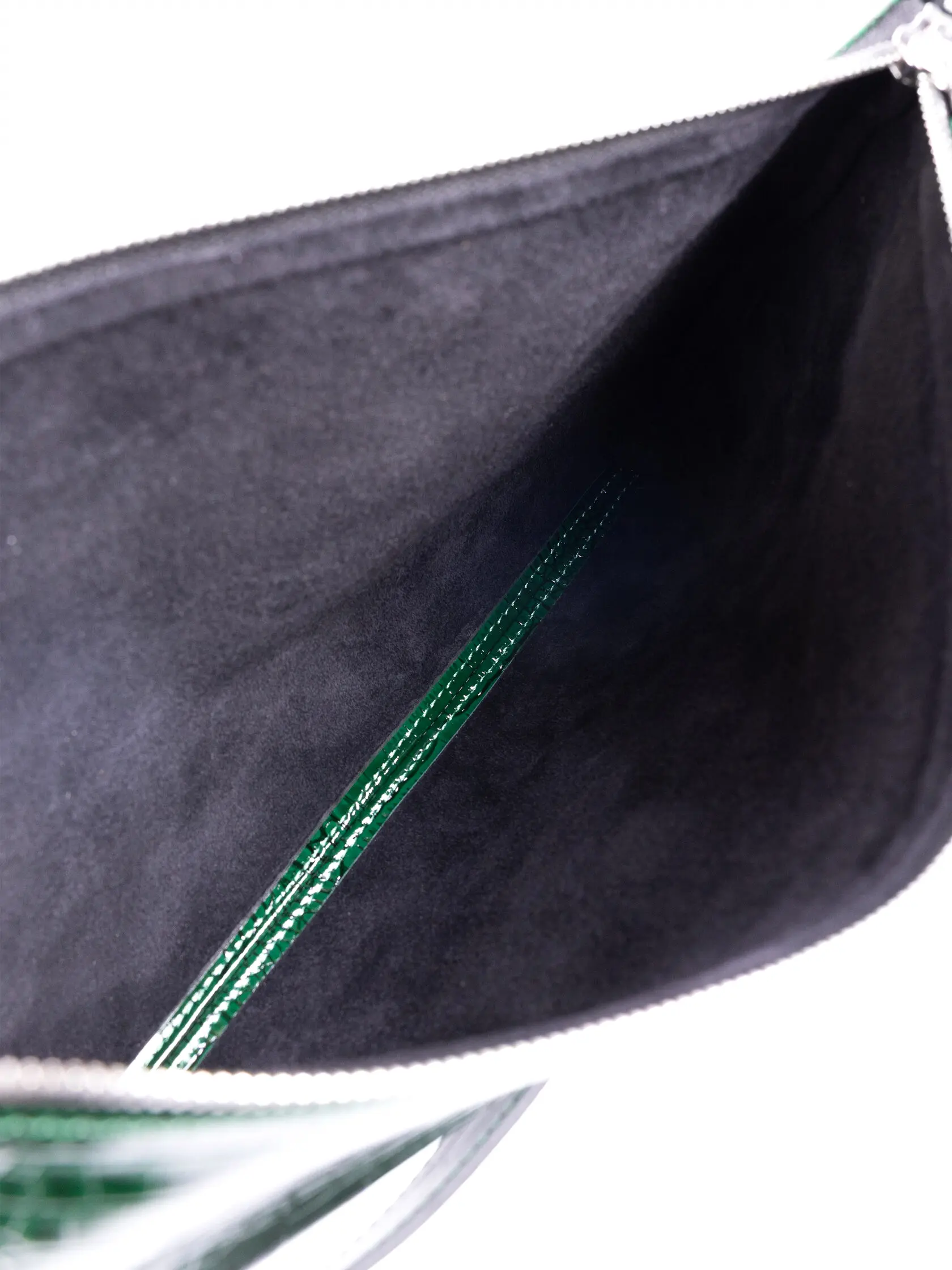 Клатч L ГАВИАЛ кожаный