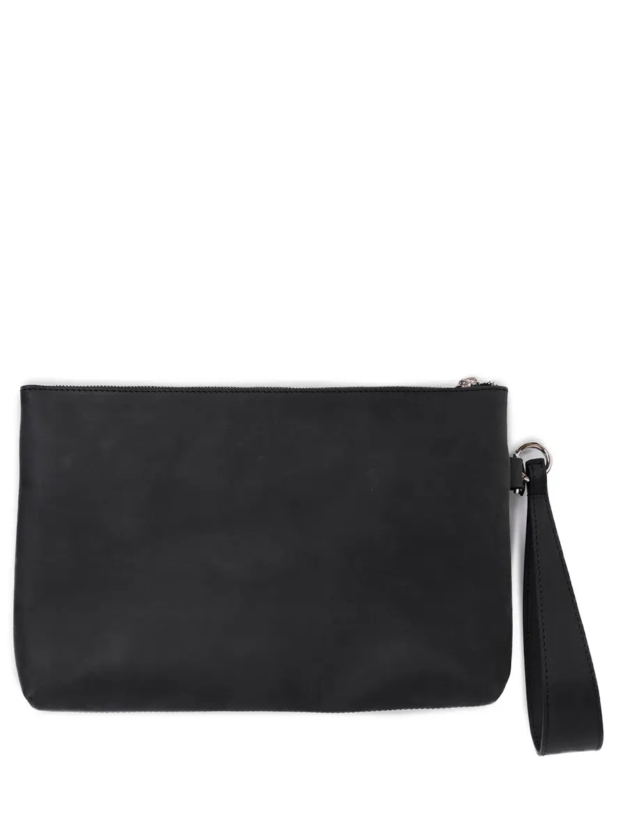 Клатч L ДАРК кожаный