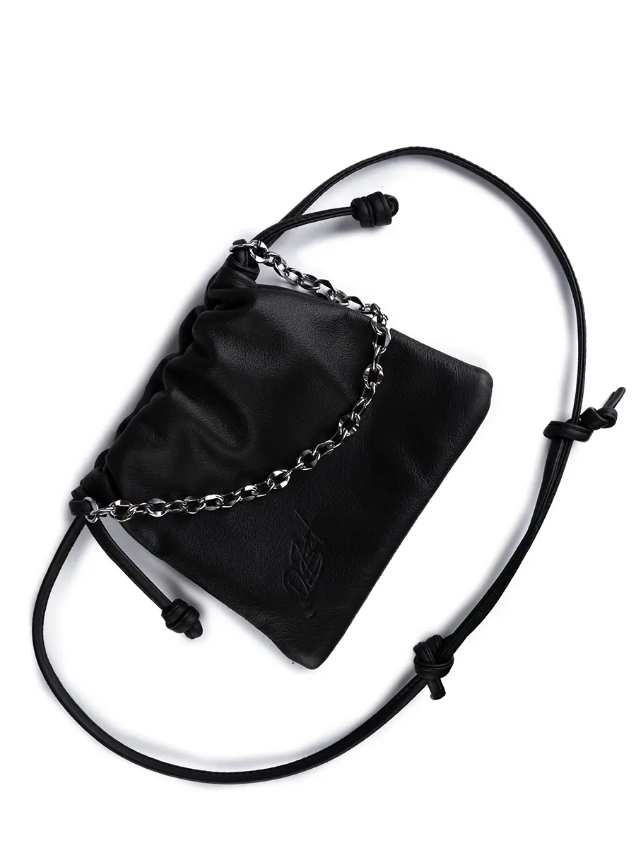 Сумка ВЕСКЕР НУАР кожаная