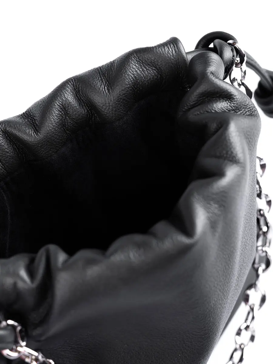 Сумка ВЕСКЕР НУАР кожаная