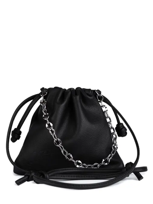 Сумка ВЕСКЕР НУАР кожаная ЗНАТЬ