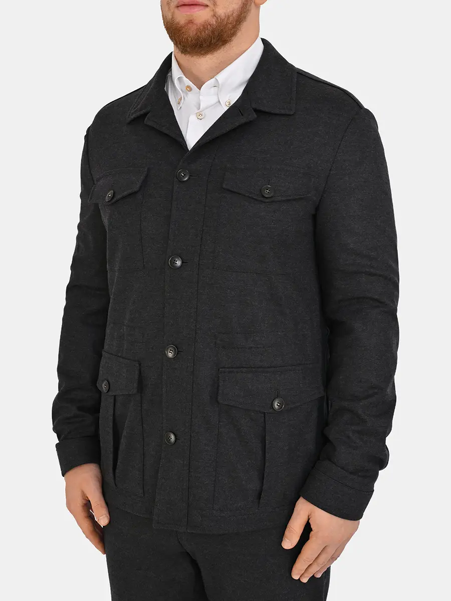 Куртка шерстяная