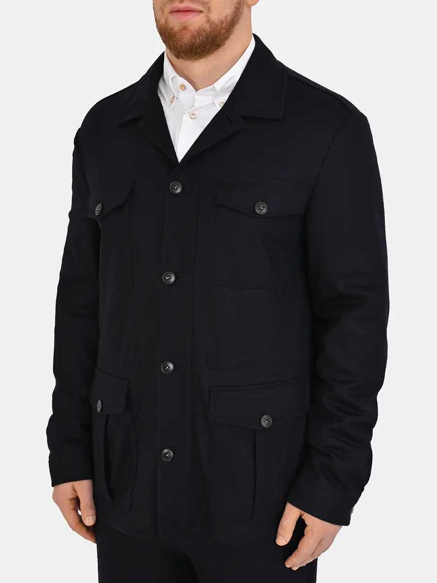 Куртка шерстяная