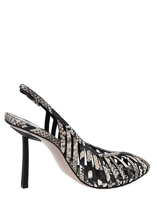 Босоножки кожаные LE SILLA