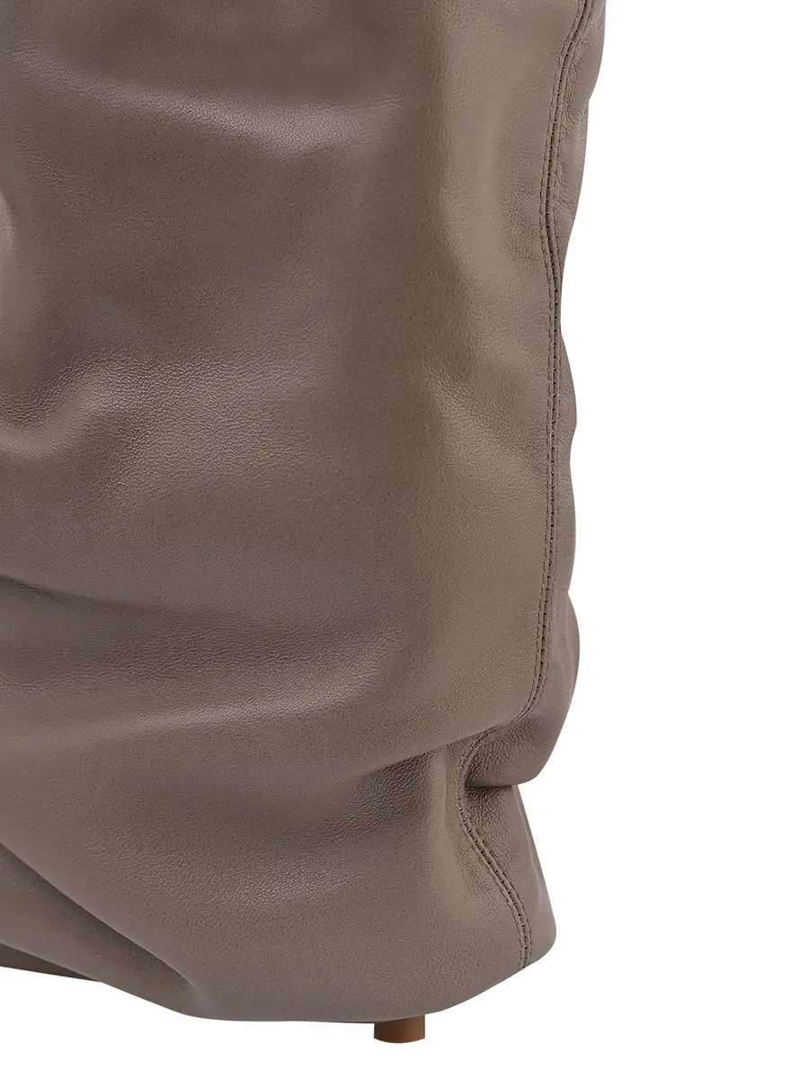 Сапоги кожаные