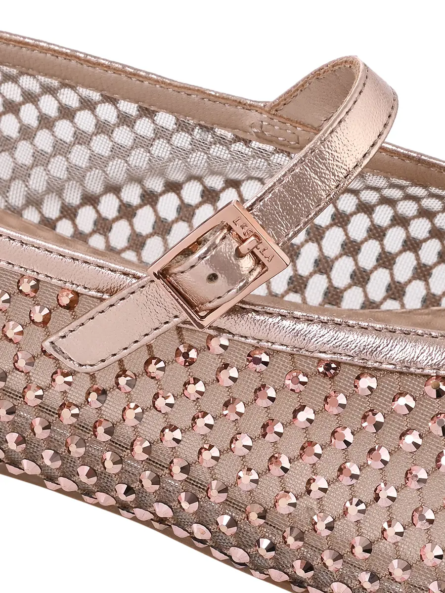 Балетки со стразами
