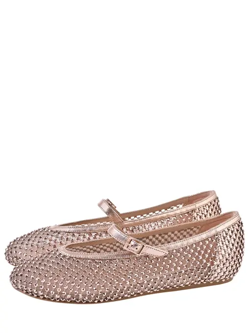 Балетки со стразами LE SILLA