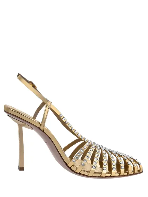 Босоножки со стразами LE SILLA