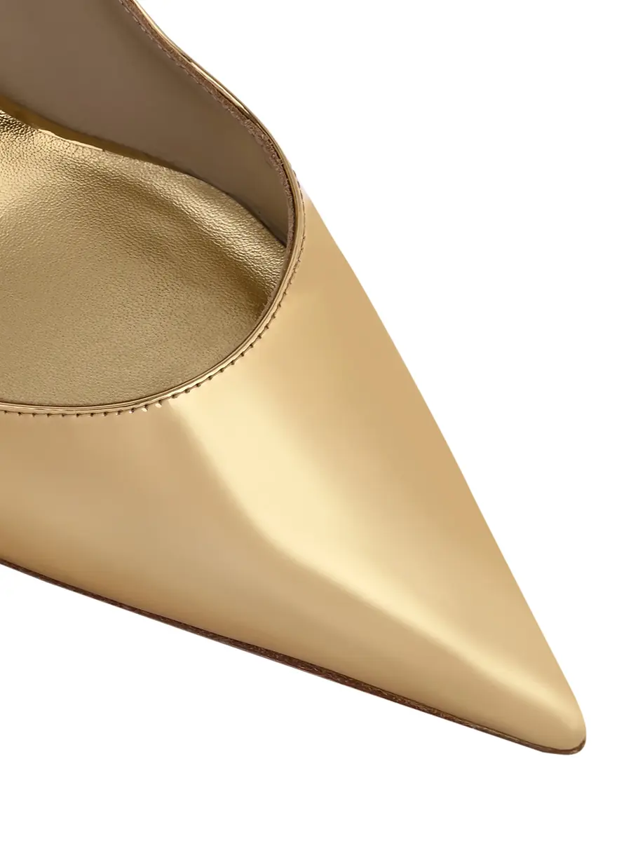 Туфли однотонные