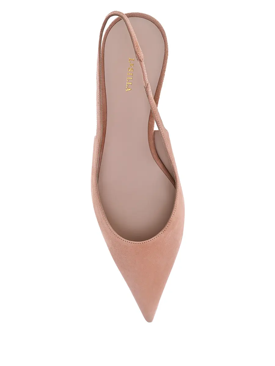 Туфли замшевые