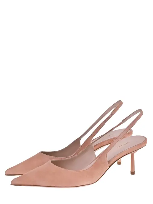 Туфли замшевые LE SILLA