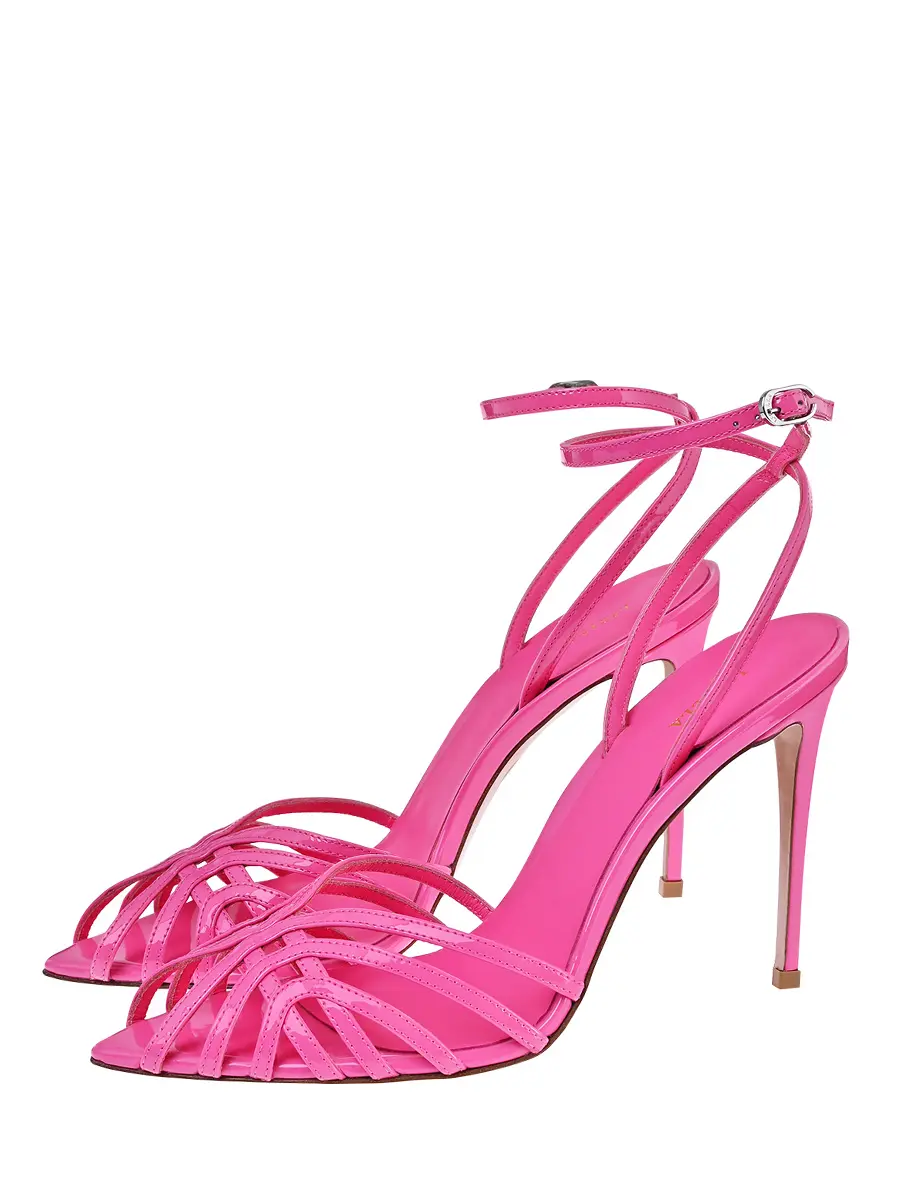 Босоножки кожаные