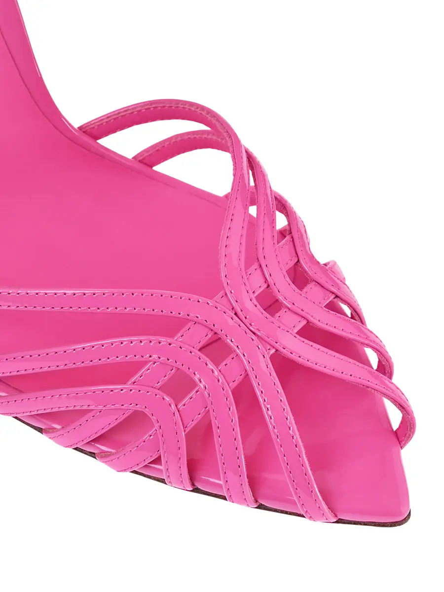 Босоножки кожаные