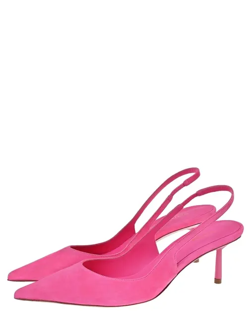 Туфли замшевые LE SILLA