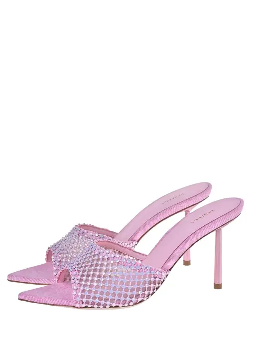 Мюли со стразами LE SILLA