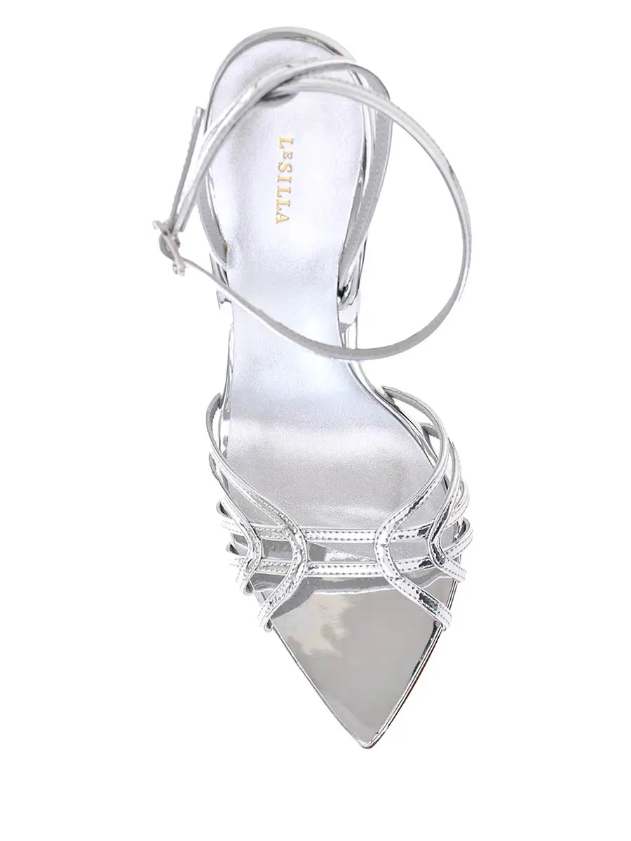 Босоножки однотонные