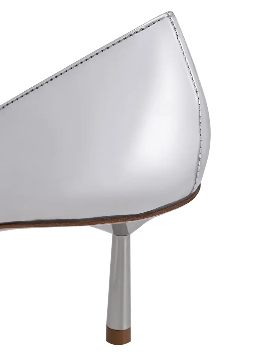 Туфли однотонные