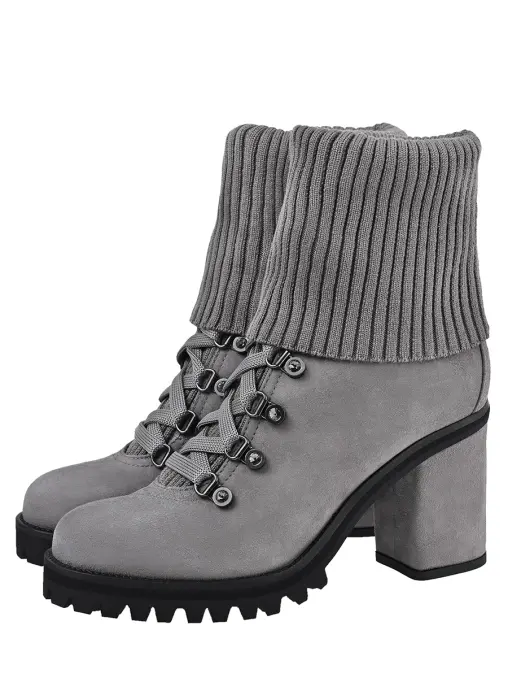 Ботильоны замшевые LE SILLA