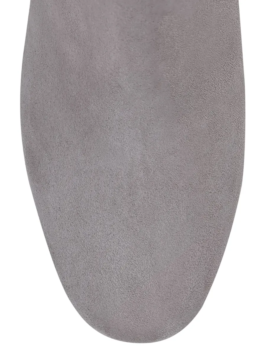 Сапоги замшевые