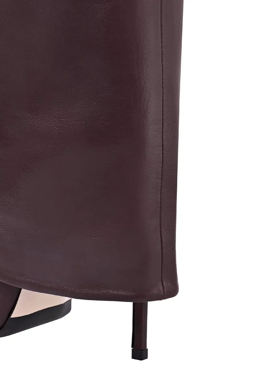 Сапоги кожаные