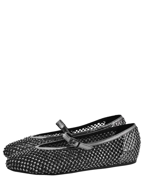 Балетки со стразами LE SILLA