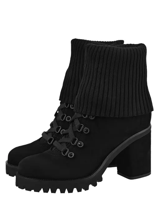 Ботильоны замшевые LE SILLA