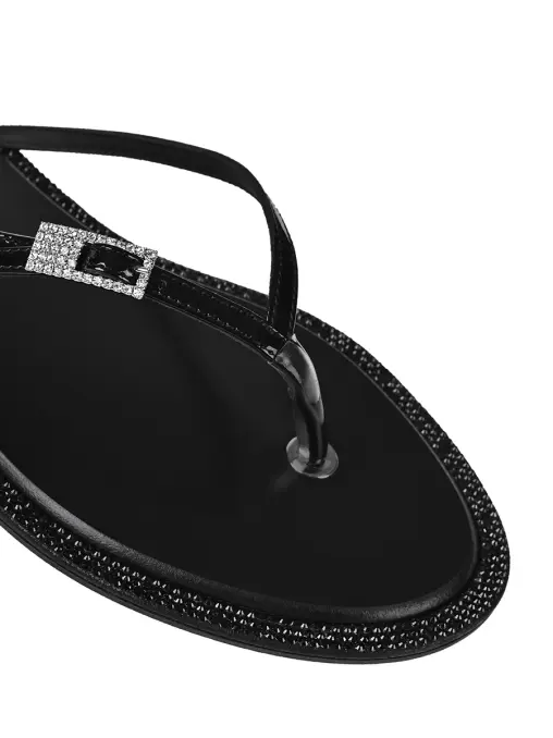 Шлепанцы кожаные LE SILLA