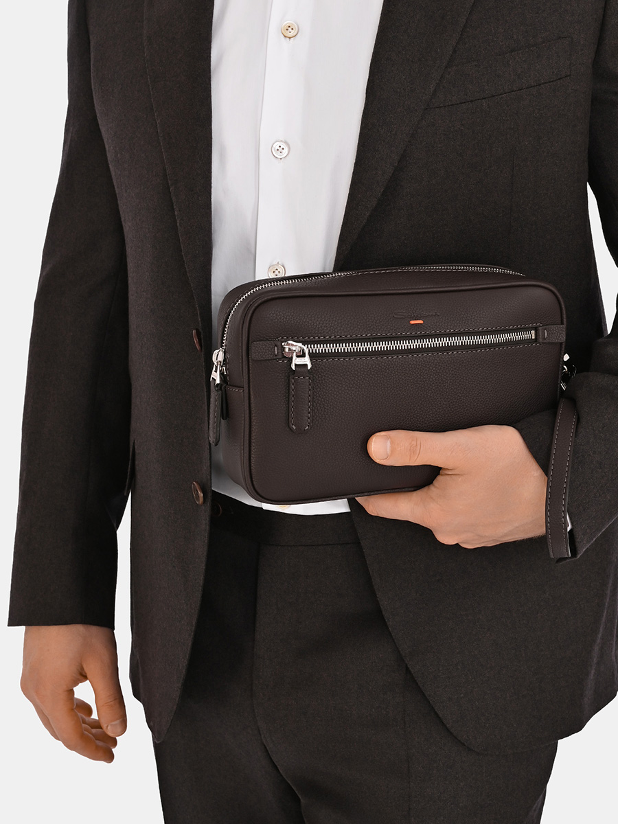 Сумка кожаная