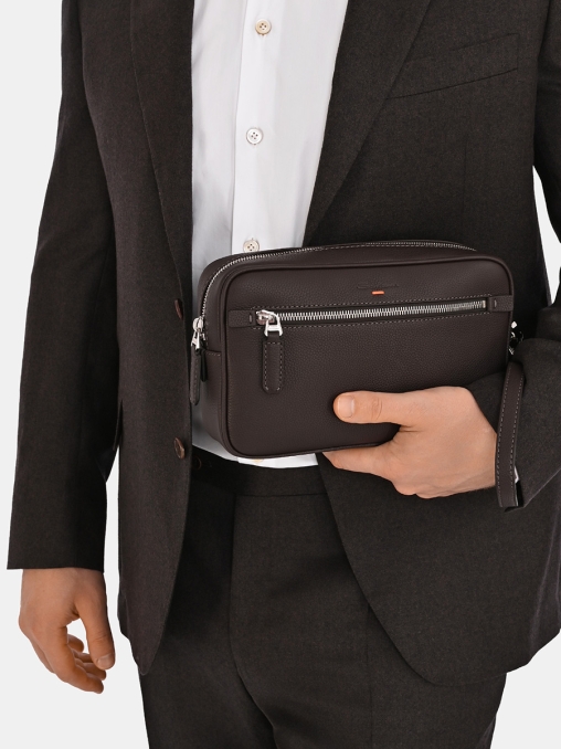 Сумка кожаная SANTONI