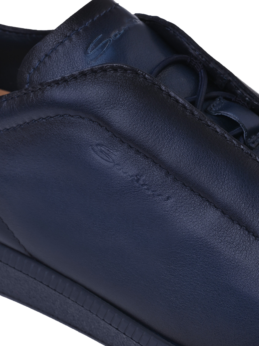 Кеды кожаные