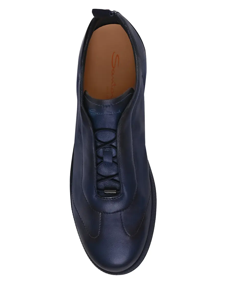 Кеды кожаные