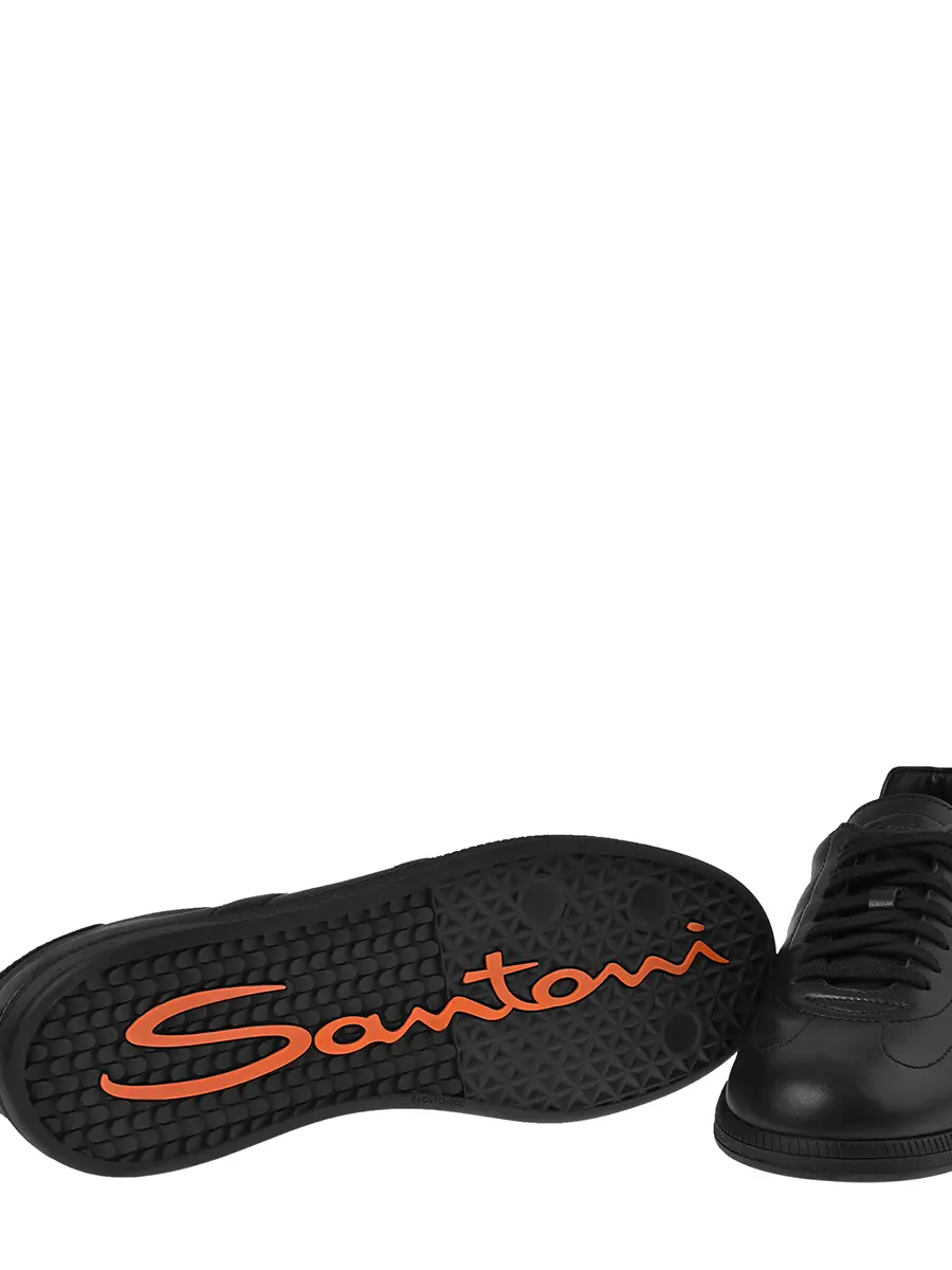 Кеды кожаные