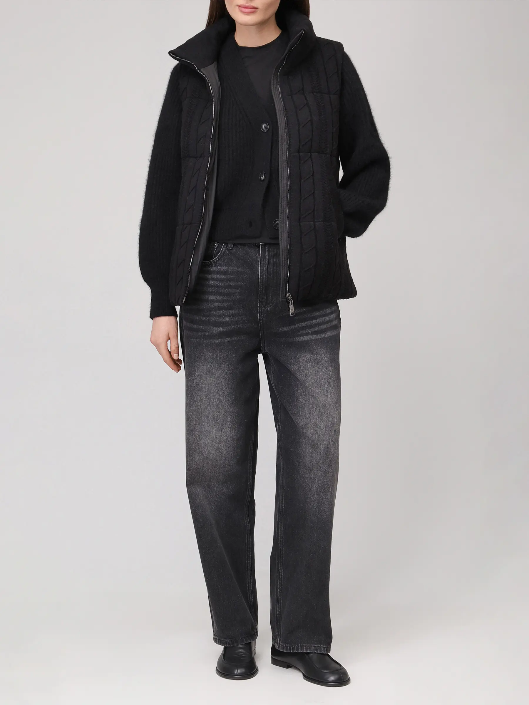 Жилет трикотажный