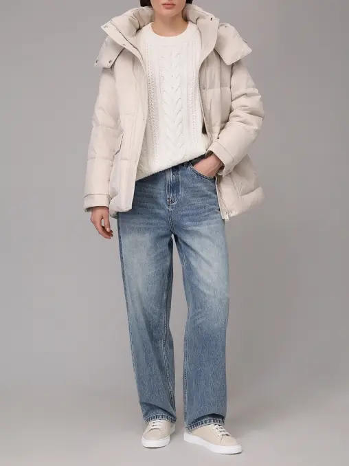 Пуховик стеганый RA&LLY