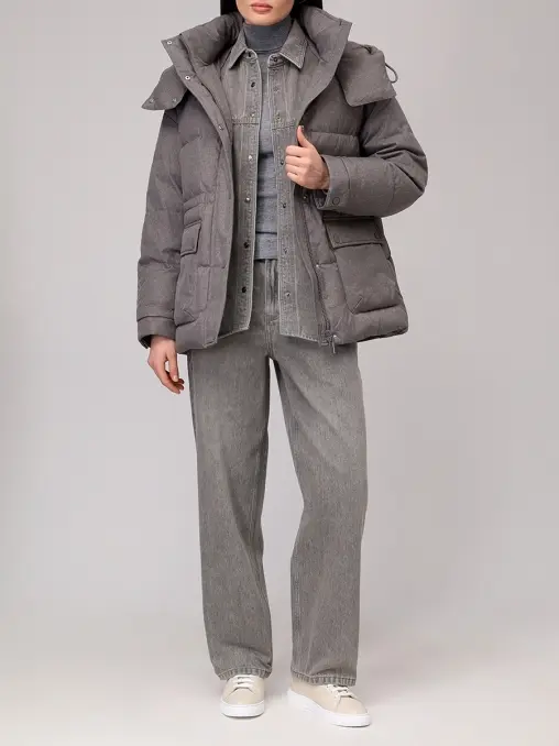 Пуховик стеганый RA&LLY