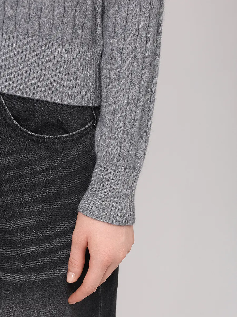 Джемпер однотонный