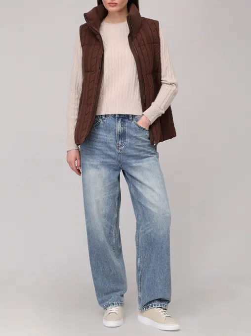 Джемпер однотонный RA&LLY