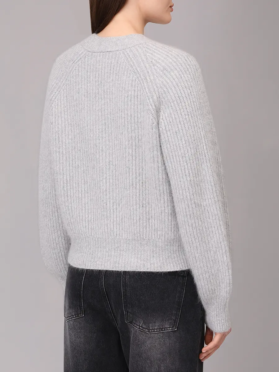 Кардиган однотонный