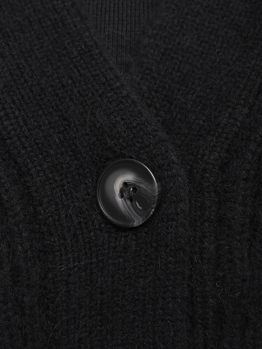 Кардиган однотонный