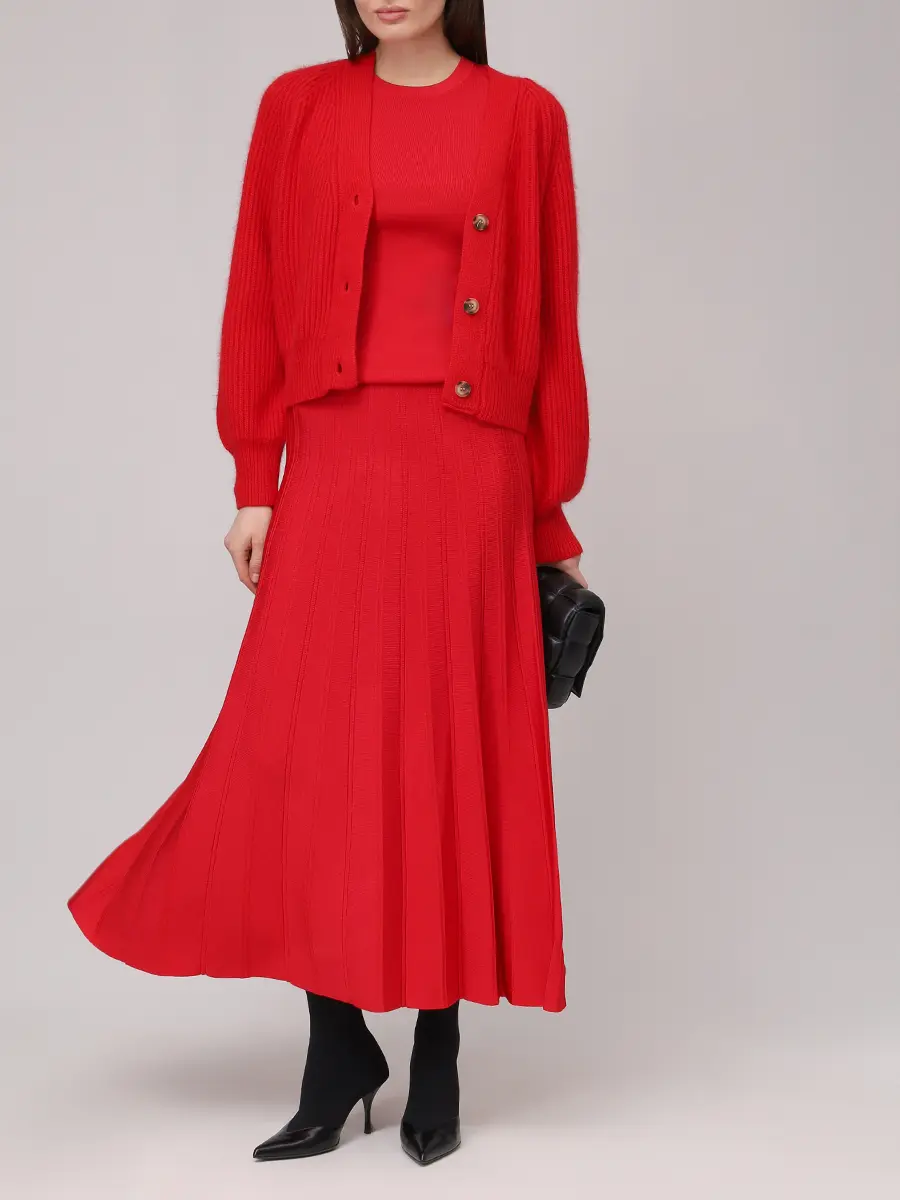 Кардиган однотонный