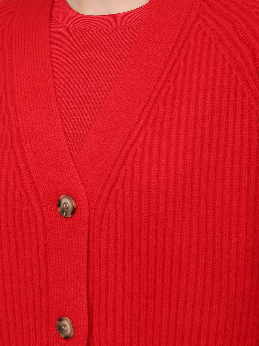 Кардиган однотонный