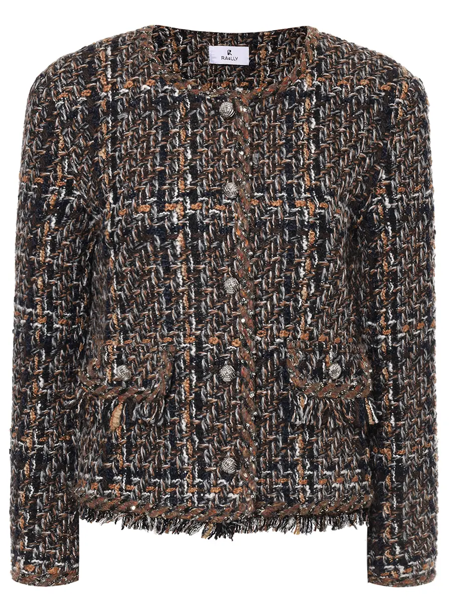 Жакет шерстяной